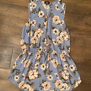 J for Justify Floral Flounce Blouse